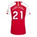 Maillot de foot Arsenal Fabio Vieira #21 Domicile vêtements Femmes 2023-24 Manches Courtes